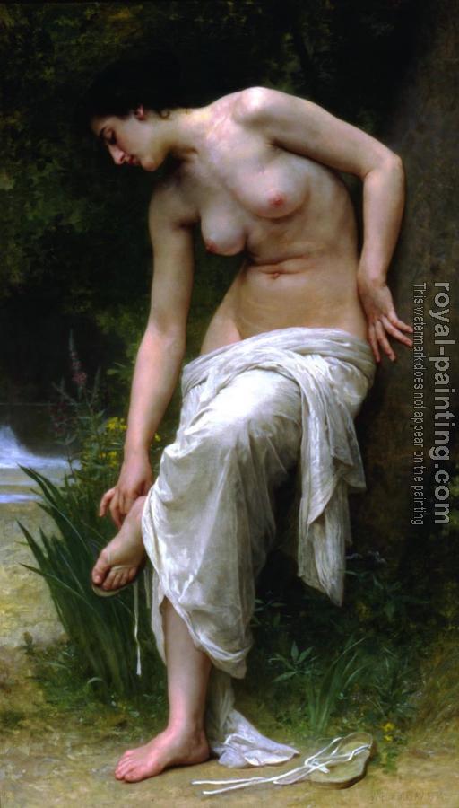 William-Adolphe Bouguereau : Apres le Bain, After the Bath